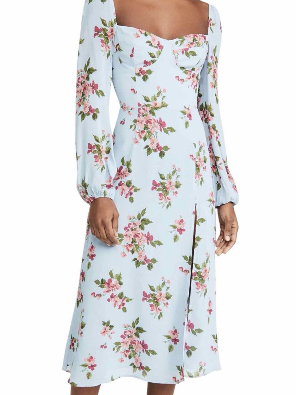 Reformation Light Blue Size 8 Dress